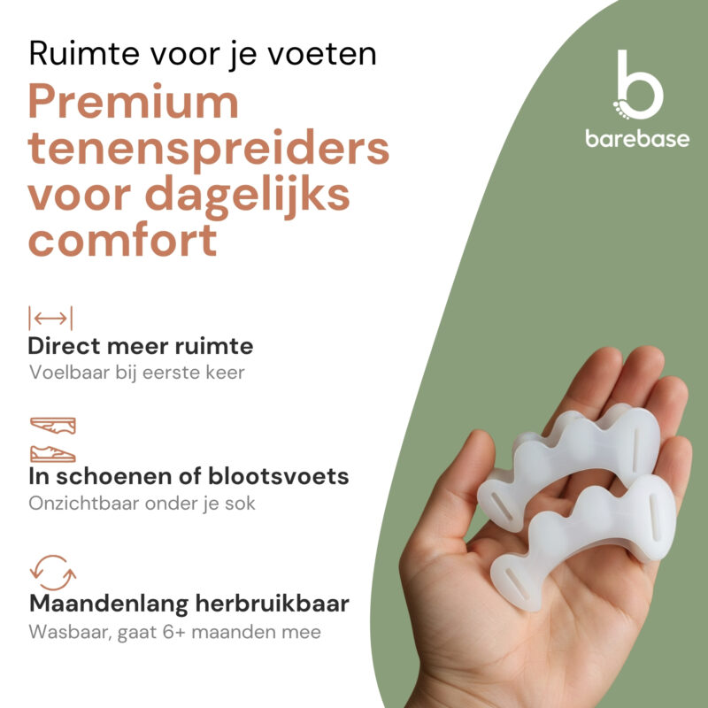 Barebase teenspreider, Produktfoto 2
